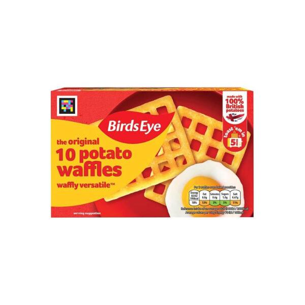 Birds Eye 10 Potato Waffles Price Marked £2.50