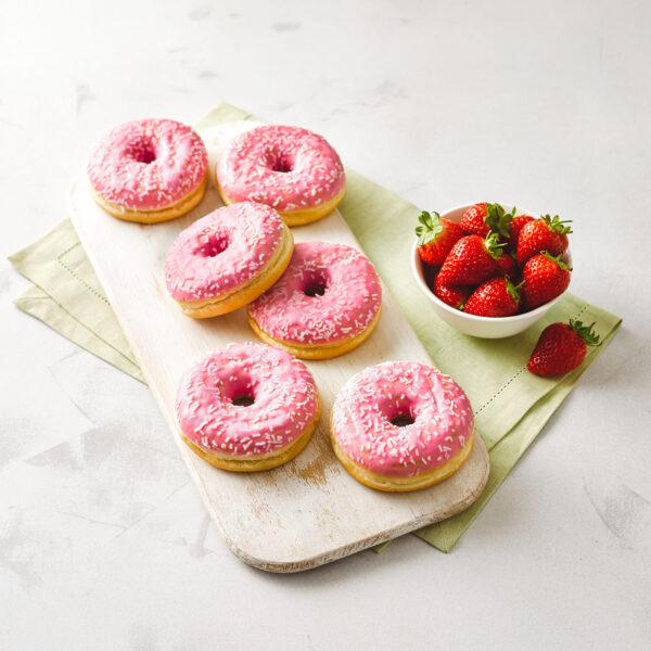 Baker & Baker Vegan Pink Velvet Doughnut
