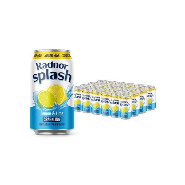 Radnor Splash Lemon & Lime Sparkling Can