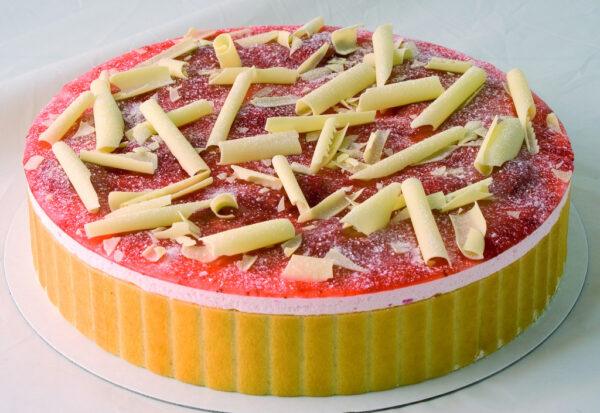 Chantilly Strawberry and Clotted Cream Gateau