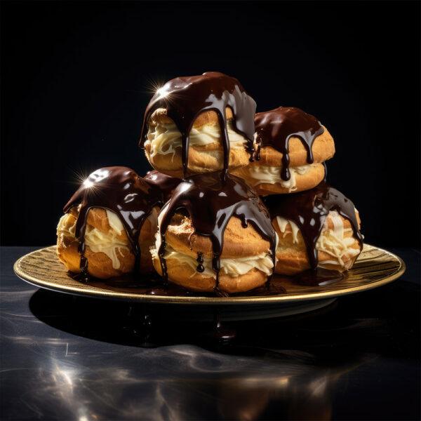Mr Kings Profiteroles & Chocolate Sauce