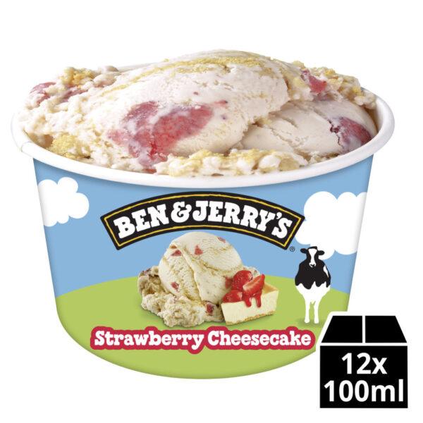 Ben & Jerrys Strawberry Cheesecake