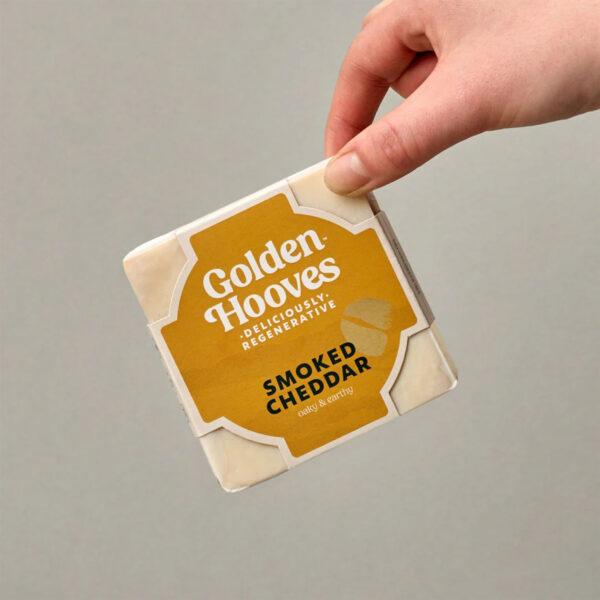 Golden Hooves Smoked Cheddar