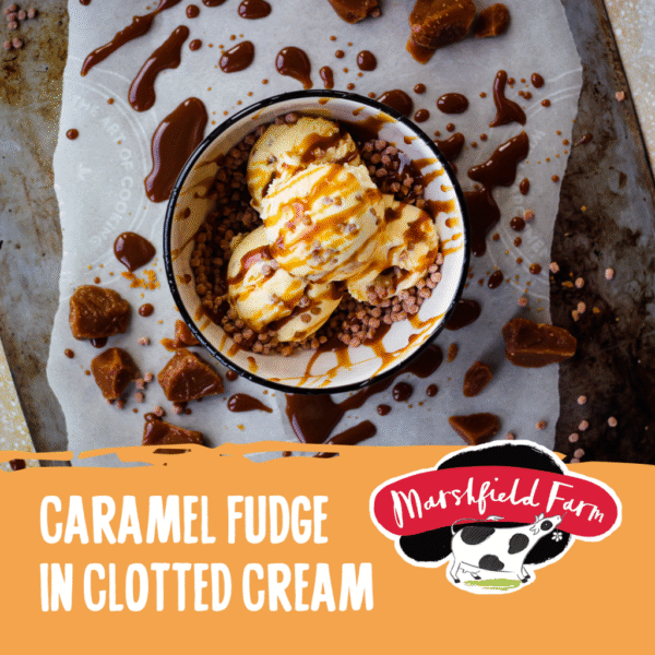 Marshfield Caramel Fudge & Clotted Cream
