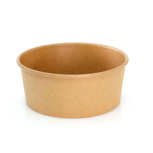 Round Kraft Deli Bowl 750ml