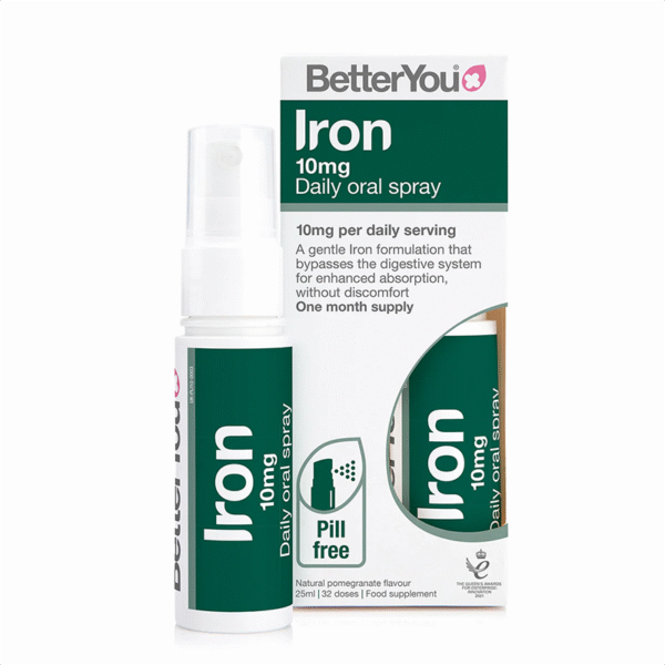 Better You Iron Daily Oral Spray 10mg