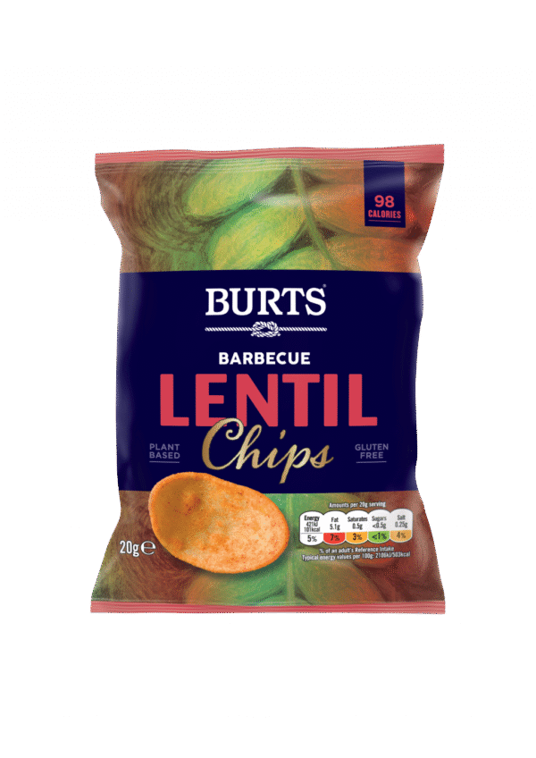 Burts BBQ Lentil Chips