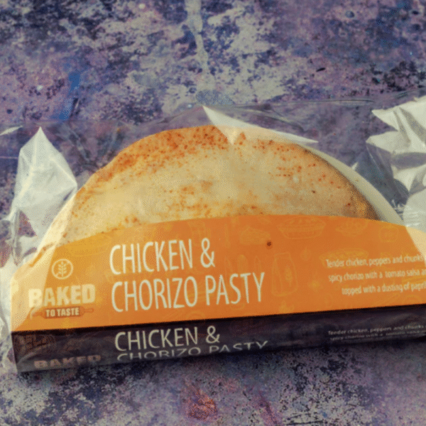 Baked to Taste Chicken and Chorizo Pasty