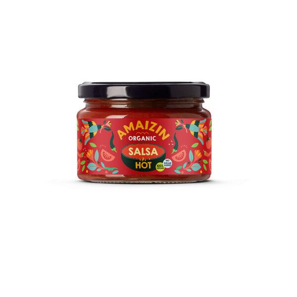 Amaizin Organic Hot Salsa Dip