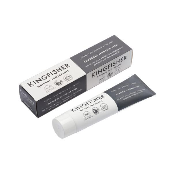 Kingfisher Charcoal Naturally Whitening Toothpaste