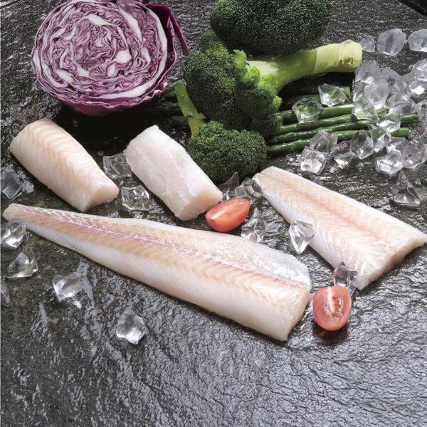 Cod Tail Cut Fillets Skinless & Boneless 184-232g