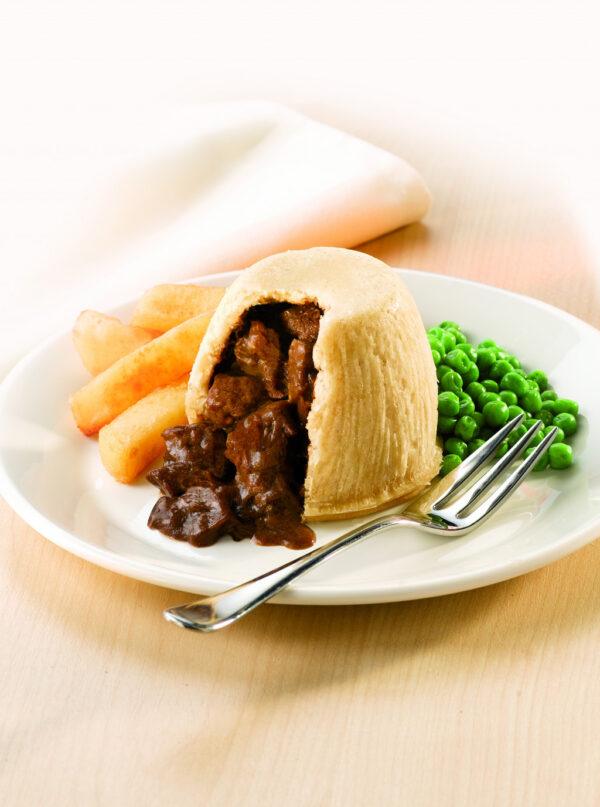 Wrights Steak and Ale Pudding
