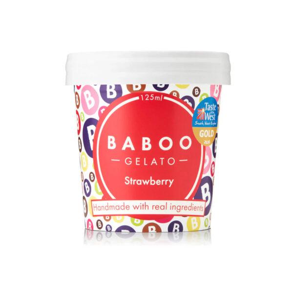 Baboo Strawberry Gelato Mini Tub