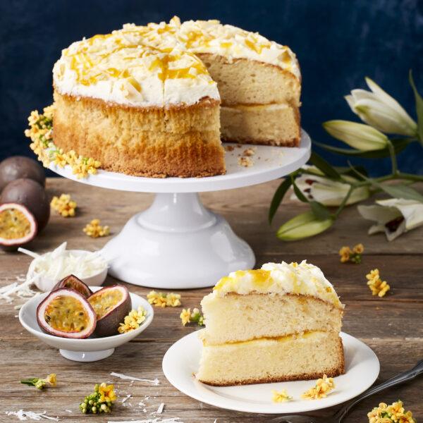 Chefs' Selections Passionfruit & White Chocolate Cake
