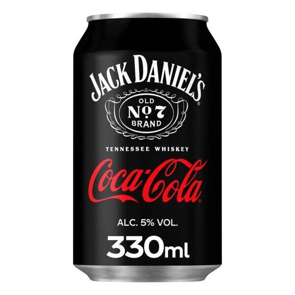 Jack Daniels and Coke Can
