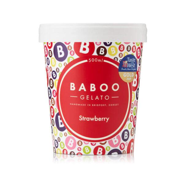 Baboo Strawberry Gelato 500ml