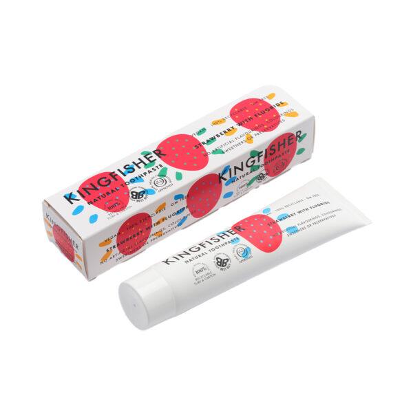 Kingfisher Children's Natural Toothpaste - Strawberry