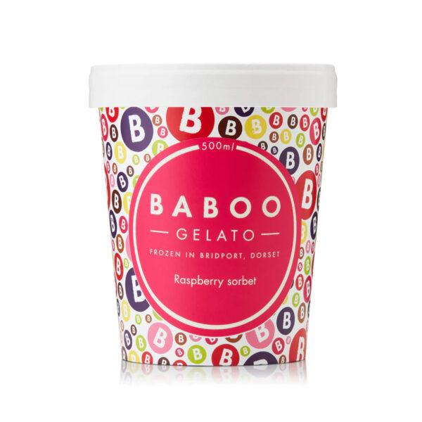 Baboo Raspberry Sorbet 500ml