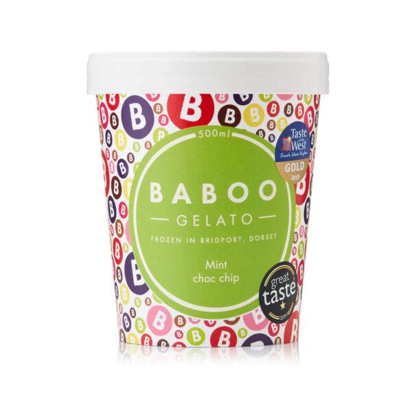 Baboo Mint Chocolate Gelato 500ml