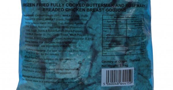 Buttermilk Chicken and Rosemary Goujons