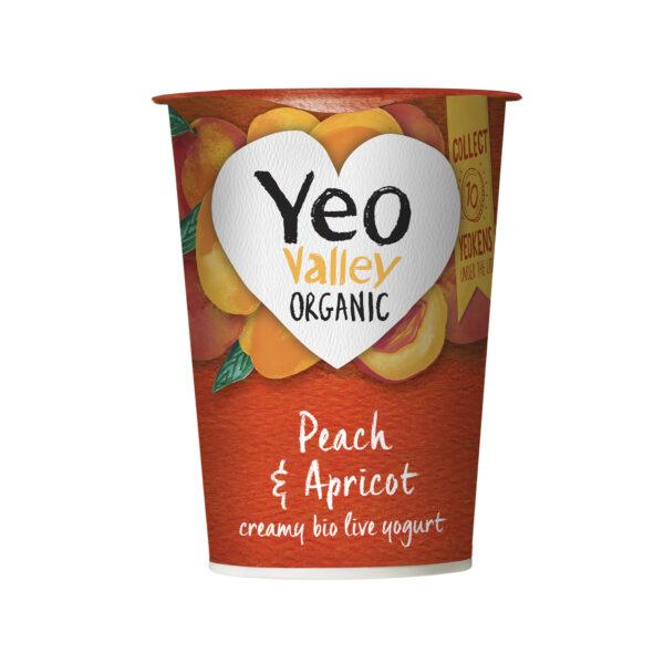 Yeo Valley Organic Apricot And Peach Yogurt