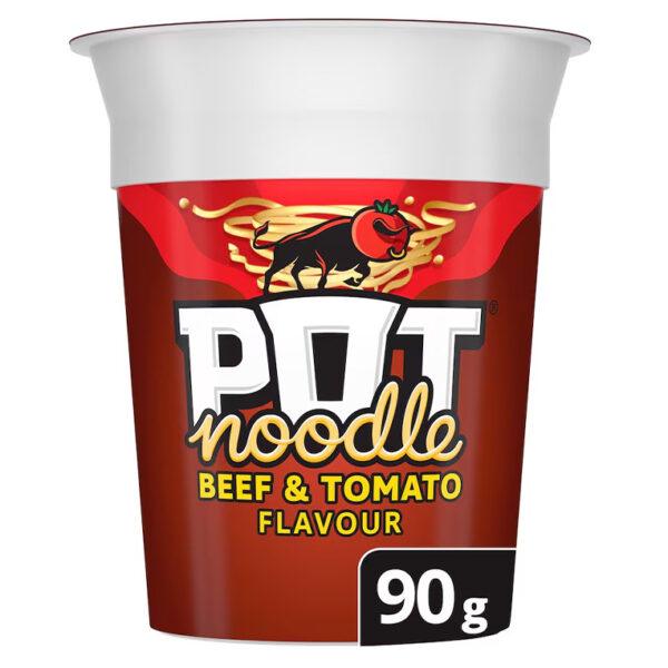 Pot Noodle Beef and Tomato