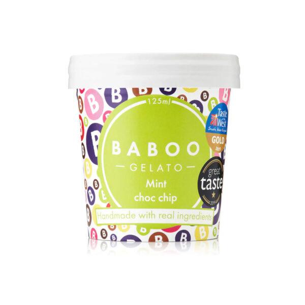 Baboo Mint Chocolate Gelato Mini Tub