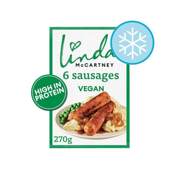 Linda McCartney 6 Vegetarian Sausages