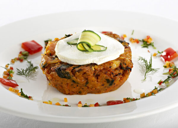 KK Veg Roast with Apricot and Goats Cheese