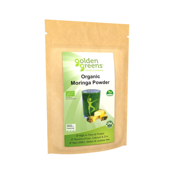 Golden Golden Organic Greens Moringa Powder
