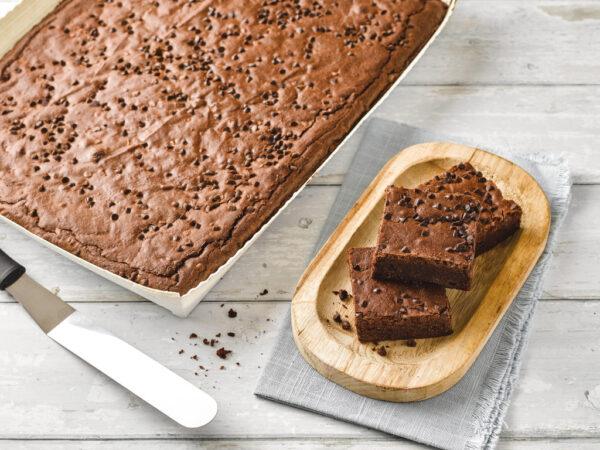 Fudge Brownie Sheet Cake
