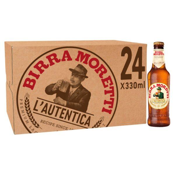 Birra Moretti Lager Bottle