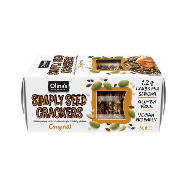 Olinas Simply Seed Crackers Original