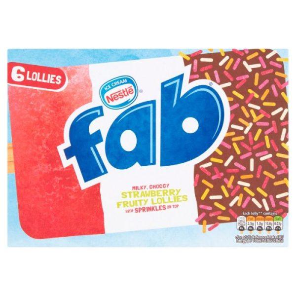 6 Strawberry Fab