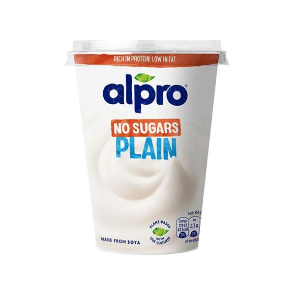 Alpro Soya Zero Sugars Yogurt
