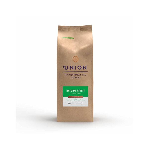 Union Coffee Natural Spirit Organic Wholebean