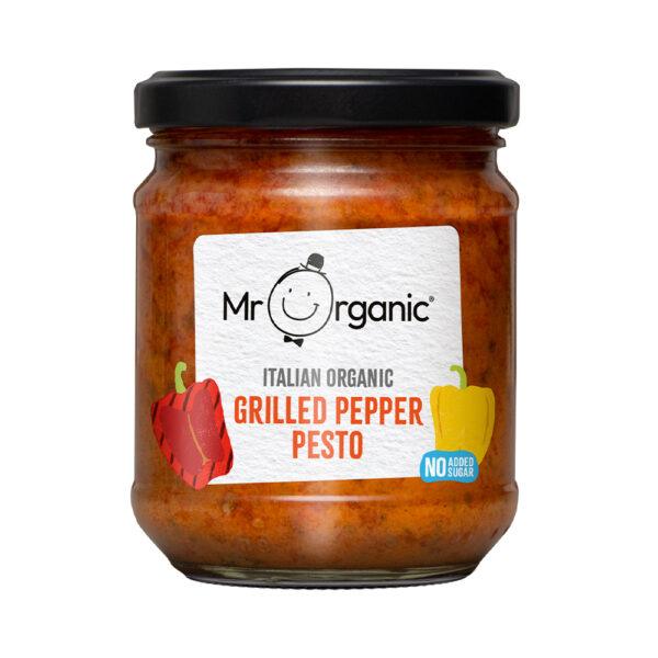 Mr Organic NAS Grilled Pepper Pesto