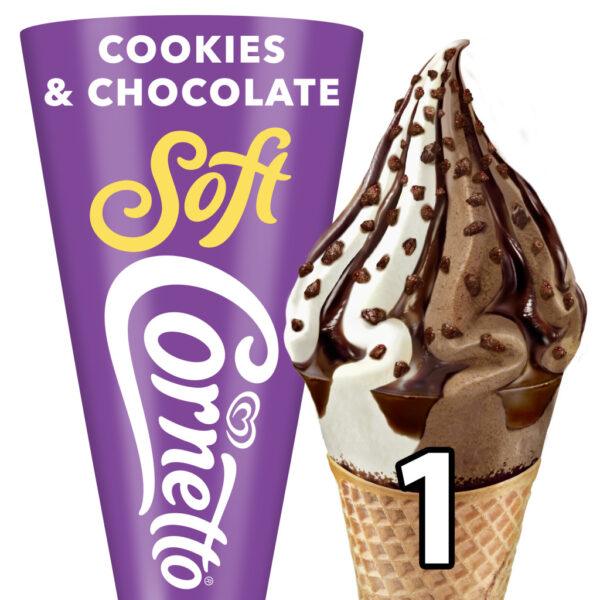 Cornetto Soft Cookies and Chocolate
