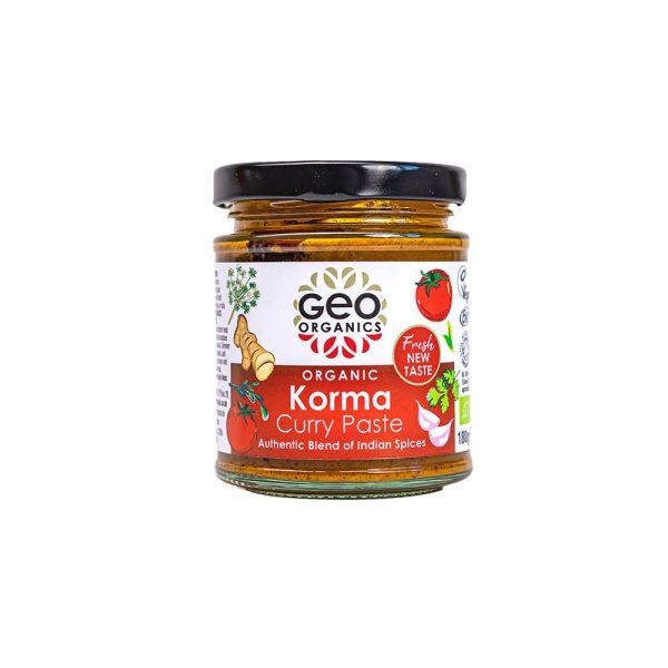 Geo Organics Korma Curry Paste