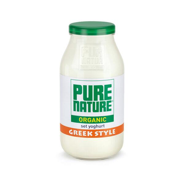 Pure Nature Organic Greek Style Natural Yogurt