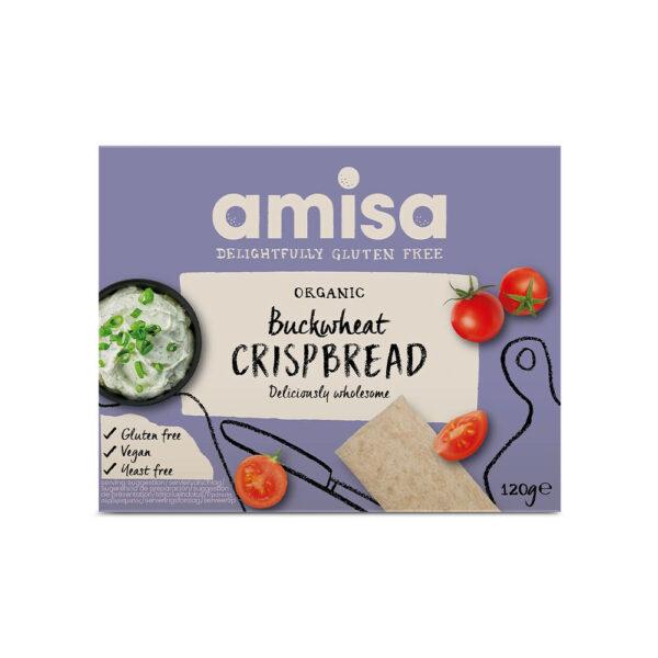 Amisa Buckwheat Wholegrain Crispbread Organic