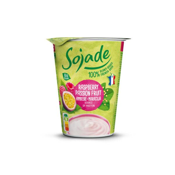 Sojade Organic Raspberry and Passion Fruit Yogurt