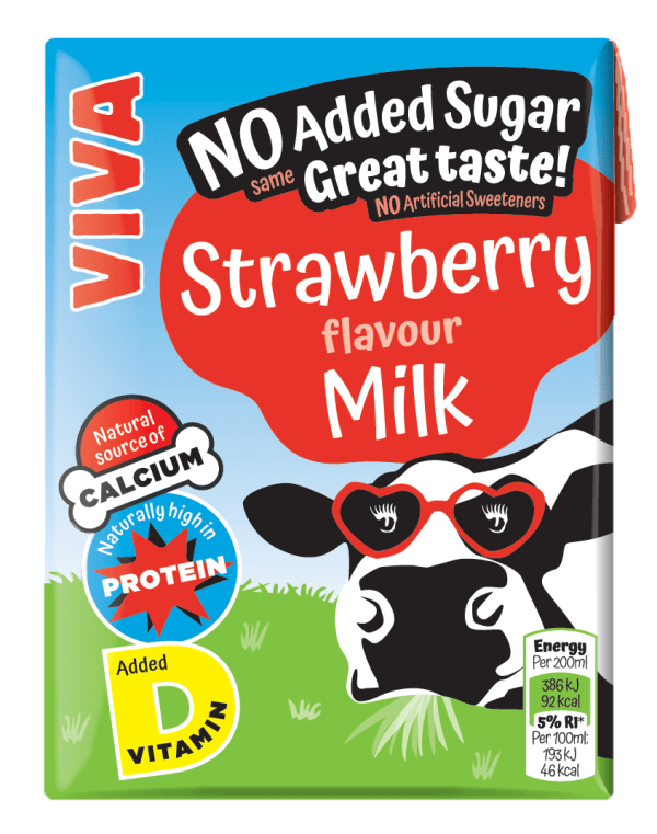 Viva Strawberry Milk Carton - Image 2