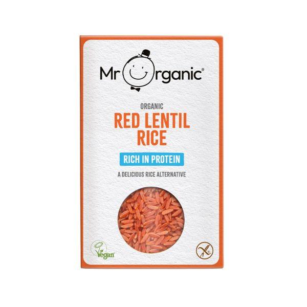 Mr Organic Italian Organic Red Lentil Rice