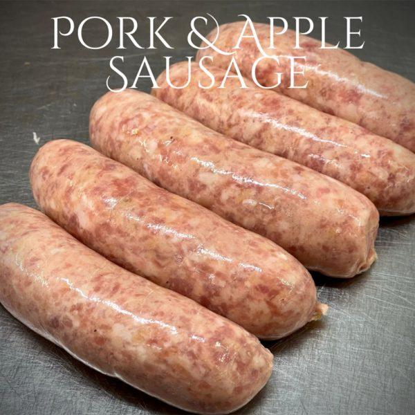 Frozen Pork and Apple Sausages