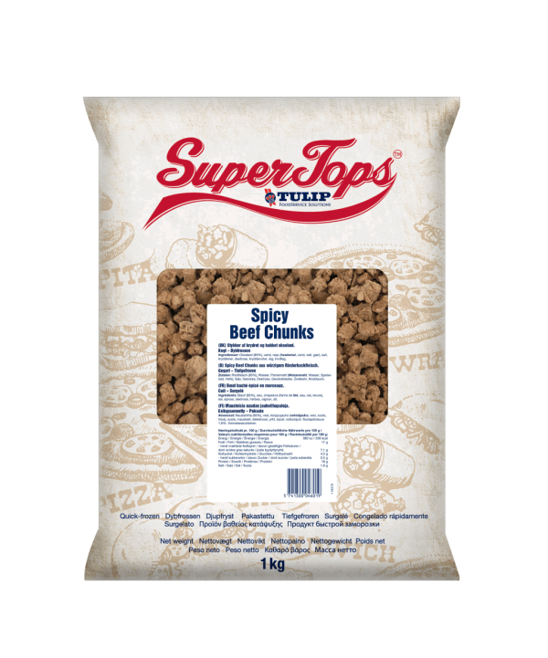 Supertops Spicy Beef Chunks - Image 2