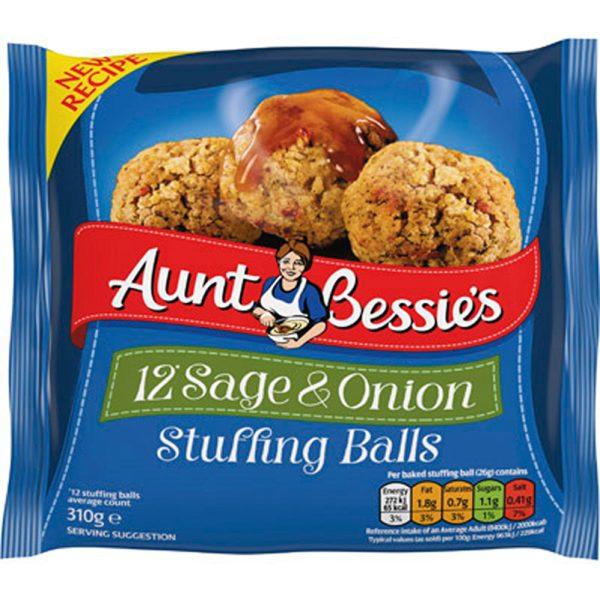 Aunt Bessies Sage & Onion Stuffng Balls