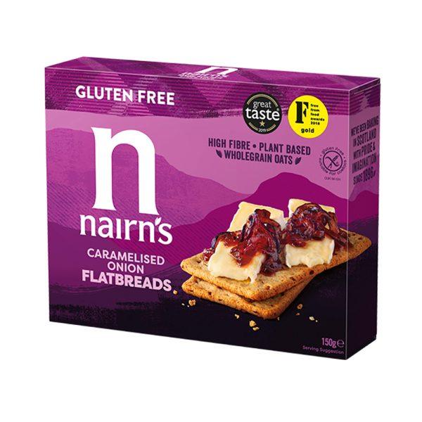 Nairns Gluten Free Caramalised Onion Flatbread