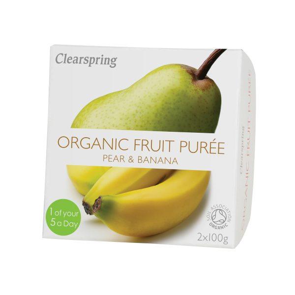 Clearspring Organic Pear and Banana Puree