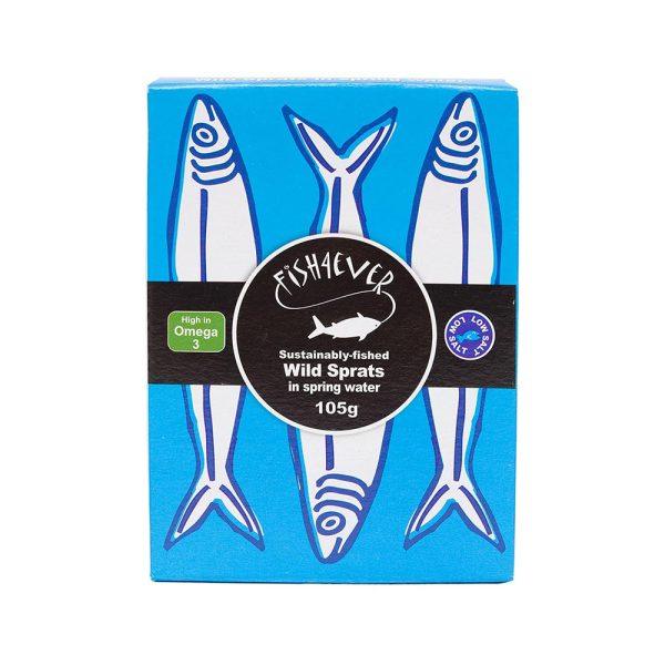 Fish 4 Ever Scottish Spratts In Spring Water